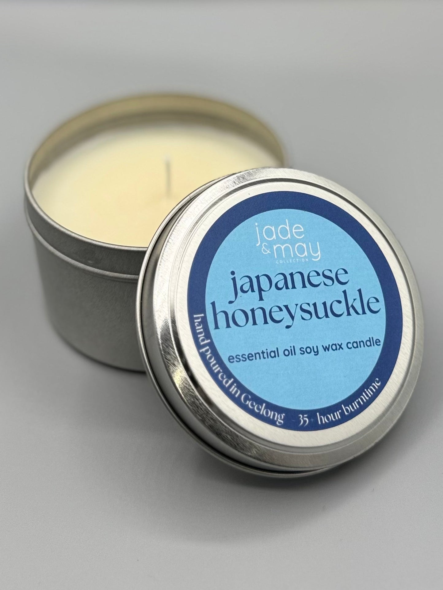 Japanese Honeysuckle Soy Candle - Essential Oil Candles