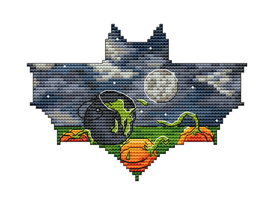 Witch's potion - PDF Cross Stitch Pattern