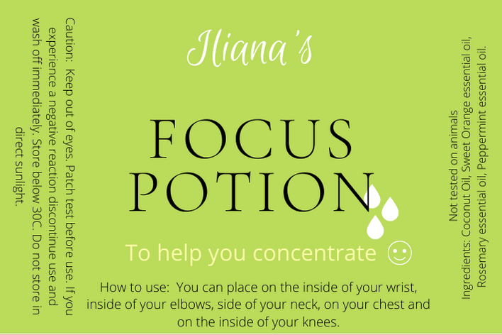 Iliana's Focus Potion