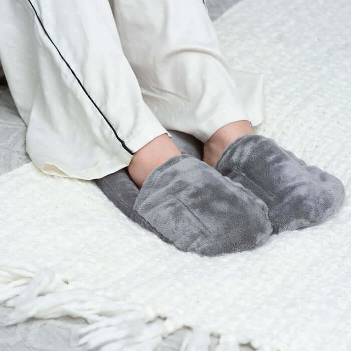 Comfort Slippers Hot/Cold Aromatherapy with 12 Herbs & Essential Oil