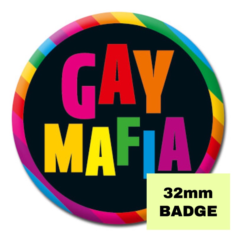 Gay Mafia Badge