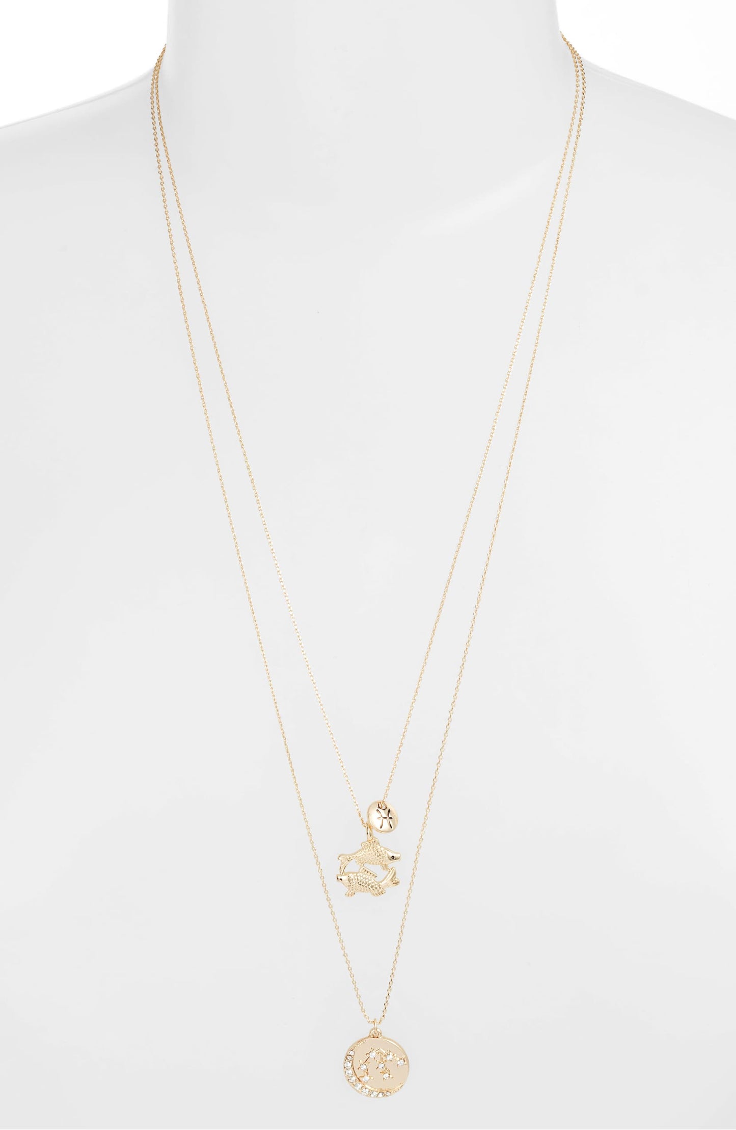 Astrological Charm Necklace - Pisces