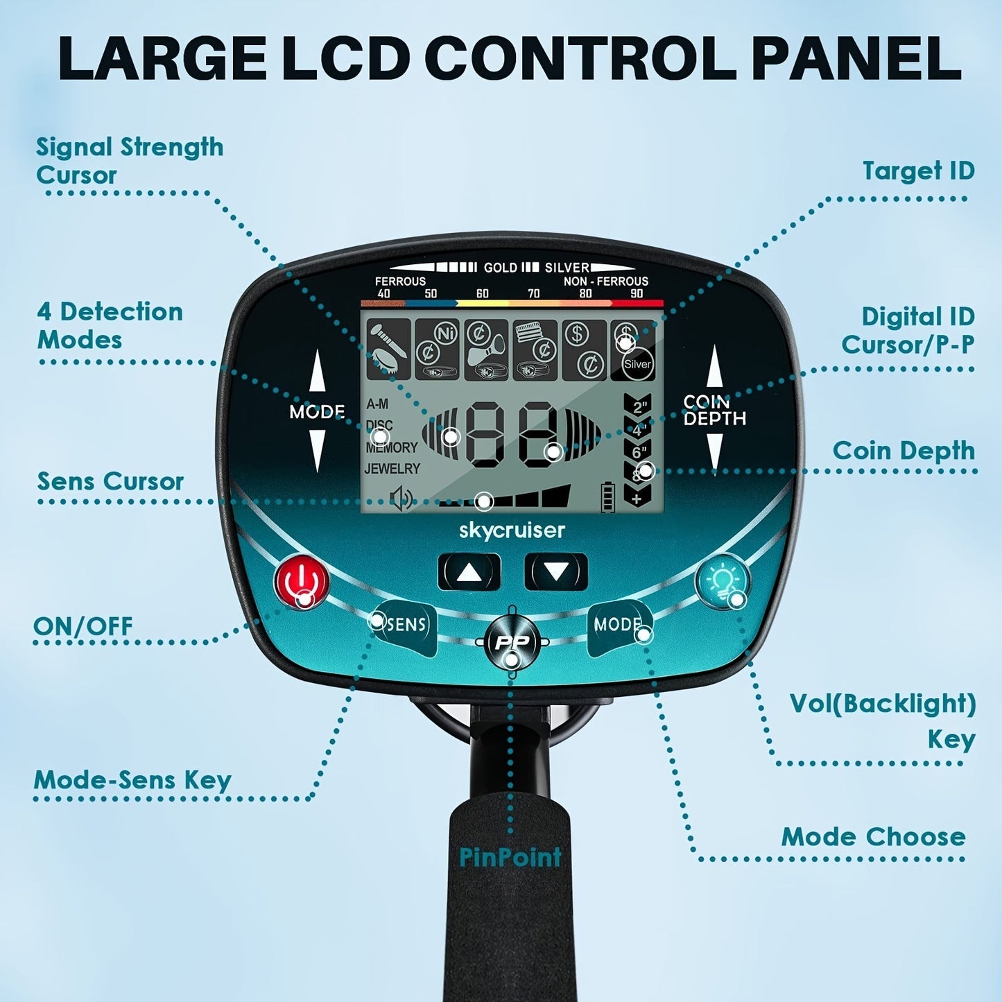 Metal Detector Set for Adults