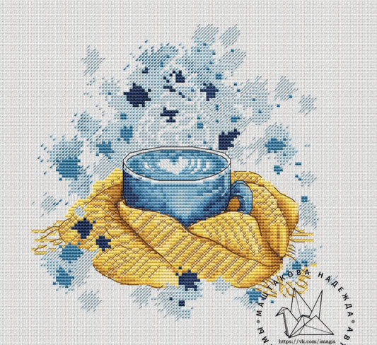 Winter Comfort. Christmas  - PDF Cross Stitch Pattern